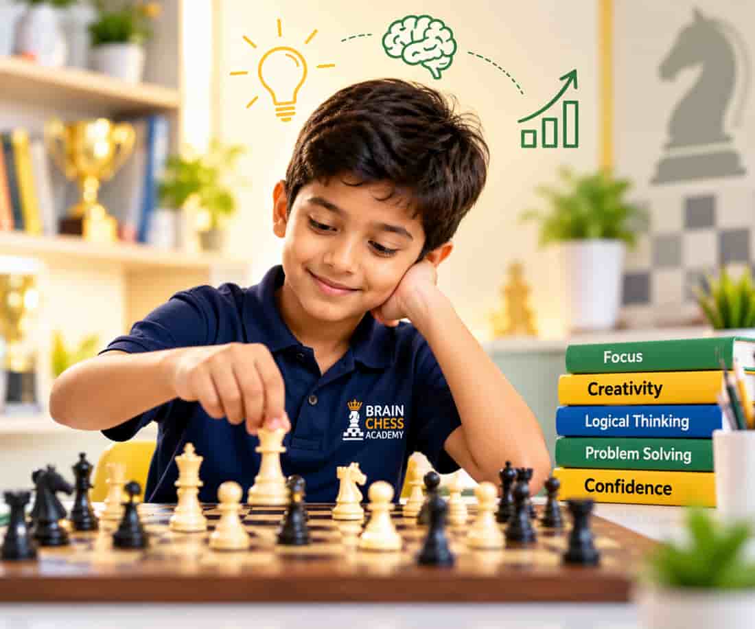 Chess coaching for kids at Brain Chess Academy