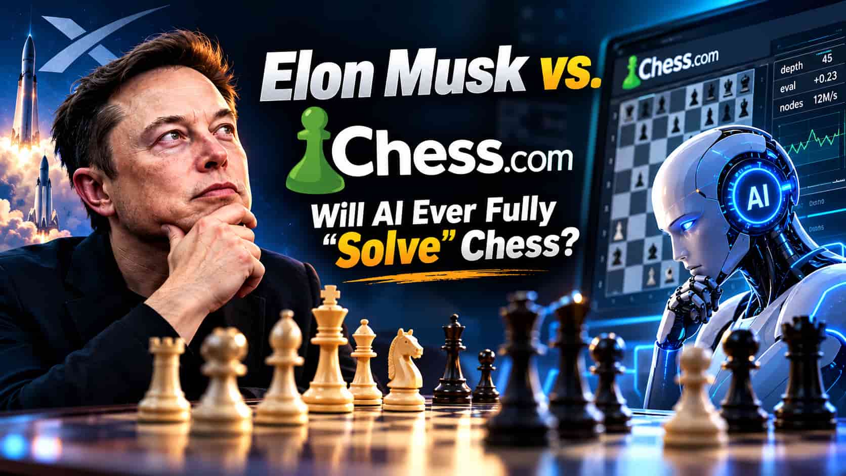 Elon Musk vs. Chess.com: Will AI Ever Fully “Solve” Chess?