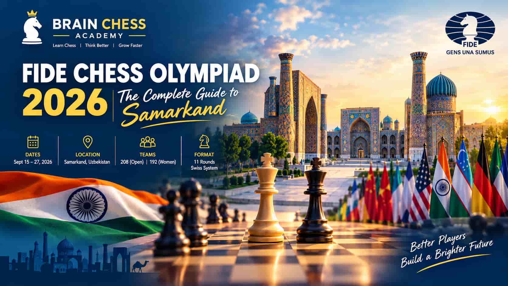Chess Olympiad 2026: Complete Guide to Samarkand